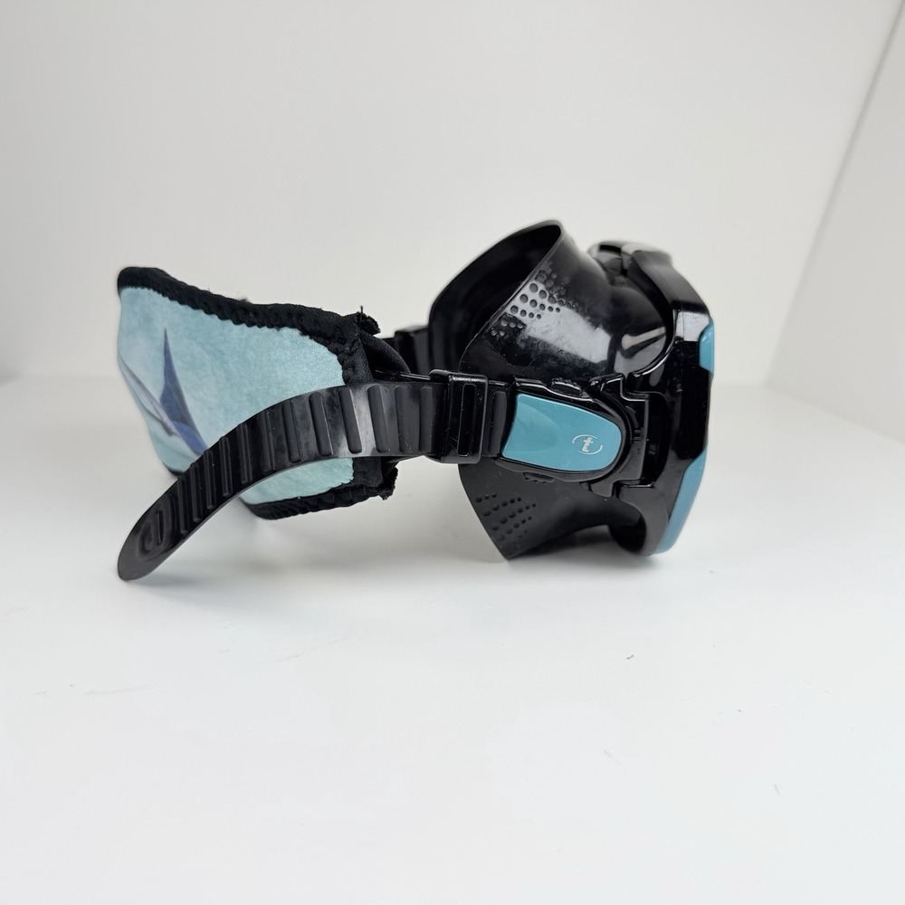 TUSA Freedom Elite M1003QB-OG Scuba Dive Mask Ocean Green Black w/ Case - Picture 5 of 15